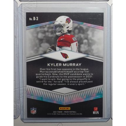 2021 Panini Prizm KYLER MURRAY (Arizona Cardinals) Brilliance #B-3