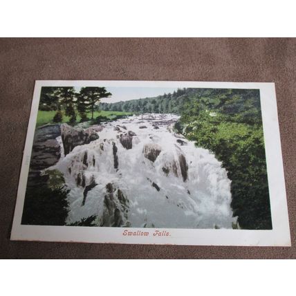 Early Postcard - Swallow Falls - Bettws-Y-Coed, Snowdonia