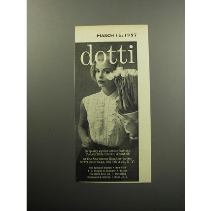 1957 Dotti Advertisement - Blouse