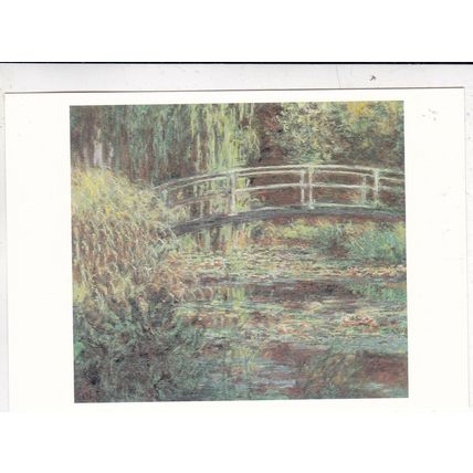 Claude Monet Bassin aux Nympheas Postcard Unused VGC