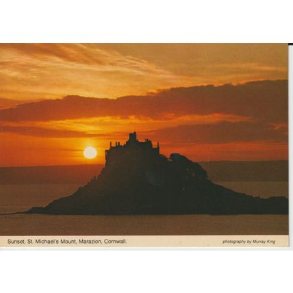 Sunset, St Michael's Mount, Marazion, Cornwall - Murray King