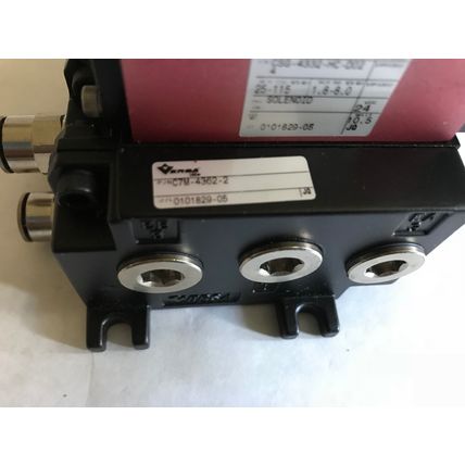 VERSA CUST-C7BOTTOM-P220-000328 VALVE ASSEMBLY 24VDC CSG-4332-HC-D02 C7M-4362-2