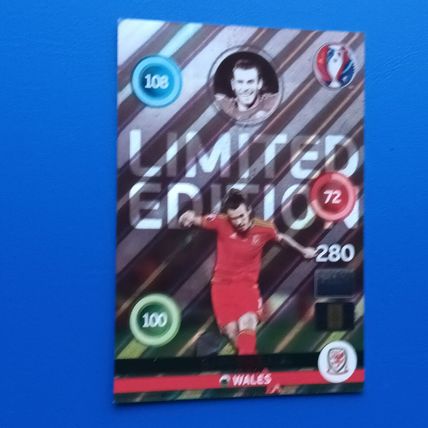 Panini Adrenalyn XL Euro 2016 Gareth Bale Limited Edition Card
