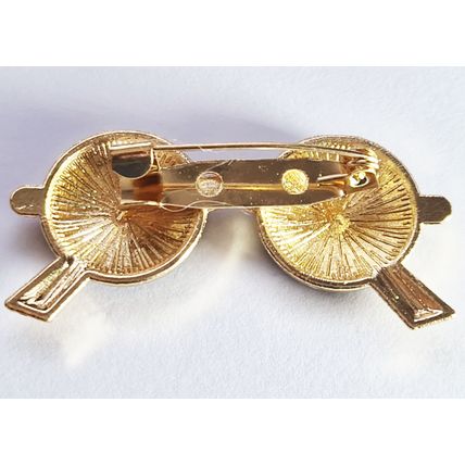 Metal Retro Style Sunglasses Lapel Pin Badge broach