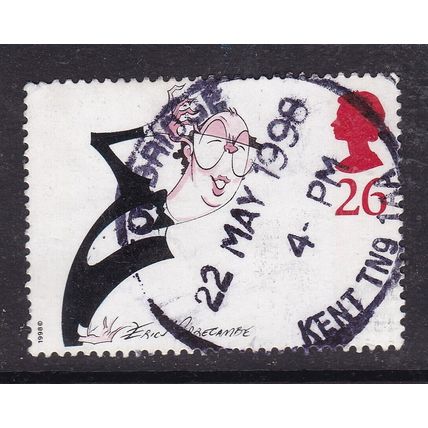 GB Postmark Tonbridge 1998 Eric Morecambe 26p VGC