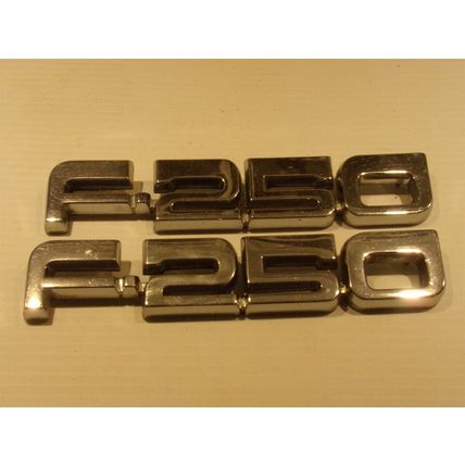 1987 - 91 Ford F-250 Truck Emblems OEM E8TB-16B114-BA 88 89 90