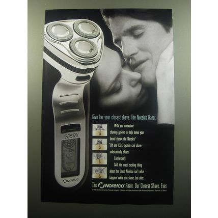 1994 Norelco 985RX Razor Advertisement - Give her your closest shave