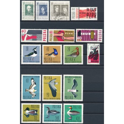 Poland Stamps - 1964 - F H & NM H - Catalogue Value £32+