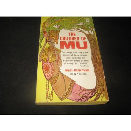THE CHILDREN OF MU by James Churchward PB VG 1968