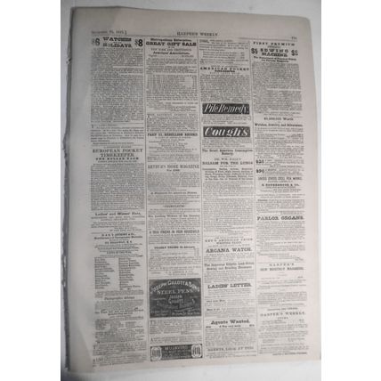 "The Election in New Jersey", original cartoon in Harper's Weekly, 1865