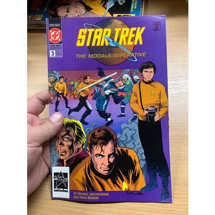 DC COMICS STAR TREK THE MODALA IMPERATIVE #3 AUG 1991 (NM) COMIC (LL)