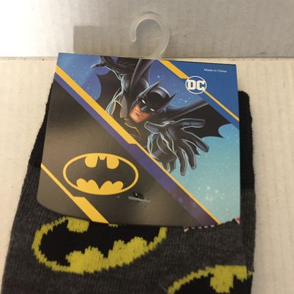 NEW DC Batman Unisex Crew Socks Size 10-13