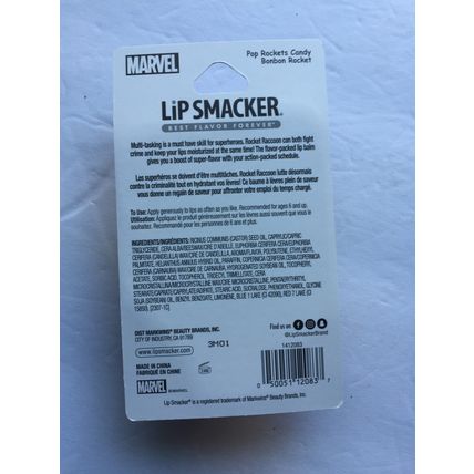 NEW Marvel Guardians Rocket Raccoon & Groot Lip Smackers