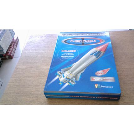 THUNDERBIRDS FLOOR PUZZLE and Activity Book (15 Piece) Funtastic (2004)