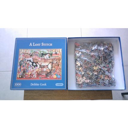 A LOST STITCH by Debbie Cook Jigsaw Puzzle (1000 Piece) Gibsons