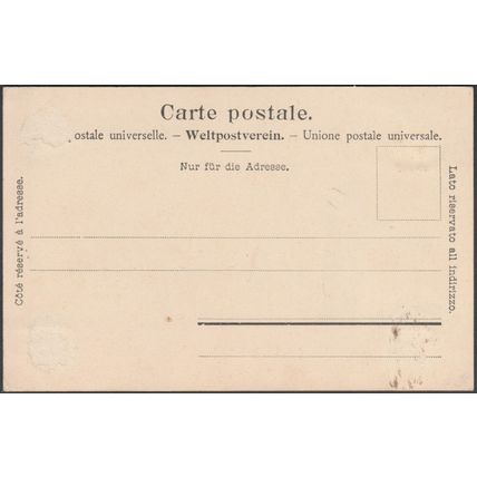 Attelage Valaisan, c.1905 - Edition Burgy CPA