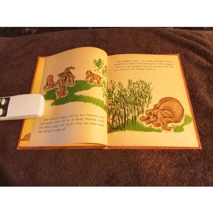 Wonder Book Hoppy The Puppy By Barbara S. Bates 1950 Great Shape