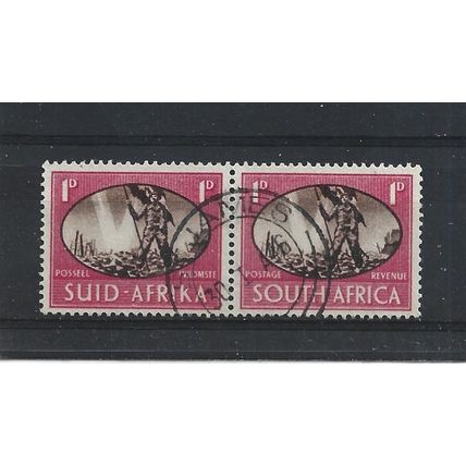 SouthAfrica.SG108 1d "Victory" Pairs.Fine Used.Aug25m