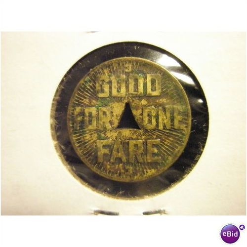 1922 Pittsburgh Railways Co. Token (FRE SHIP)