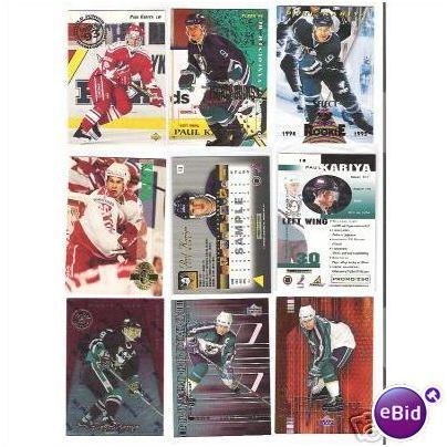 Paul Kariya 1992-93 UD & CLASSIC ROOKIE & PROMO CARDS