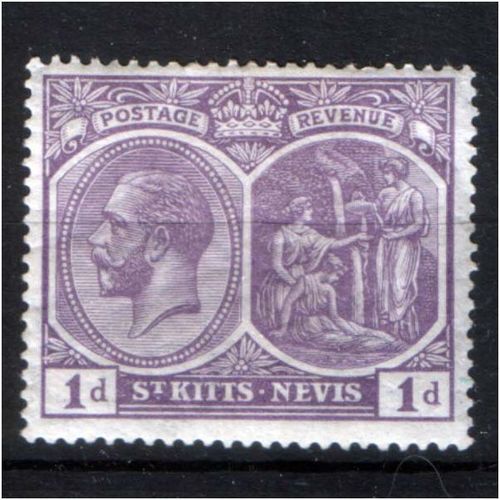 St Kitts & Nevis Stamp SG 39 MM Mounted Mint