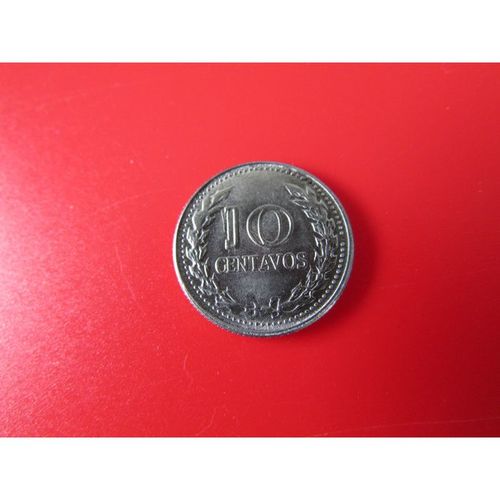 1971 COLOMBIA 10 CENTAVOS FREE POST. M
