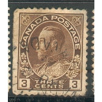 Canada stamps 1912 - SG 205 - 3c KGV - used