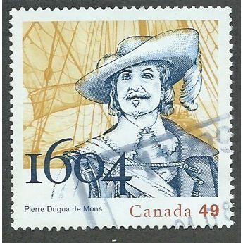 CAN 2004 49c 'FRENCH SETTLEMENTS' FINE USED (EBID49-155)