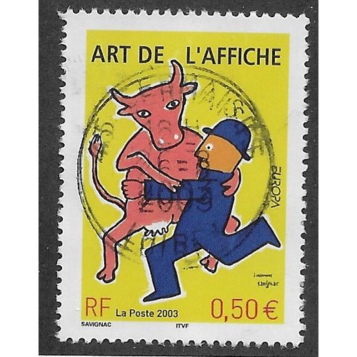 FRA 2003 50c 'EUROPA' FINE USED (EBID56-054)