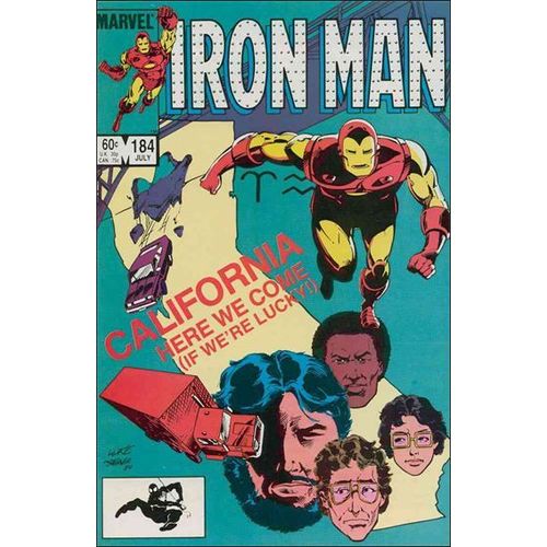 Iron Man (1968) #184 Marvel Comics ZODIAC Nick Fury