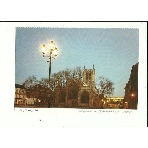 Yorkshire HULL Holy trinity Church Postcard by Dove House