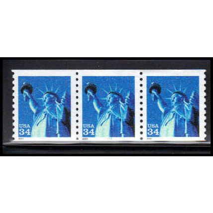 3476v 34c Statue of Liberty Very Fine MNH PNC 1111/3 #on# PA3751