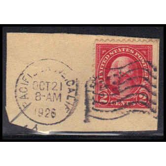 Used 634 2c George Washington Fine Pacifi.., CBPS E0101