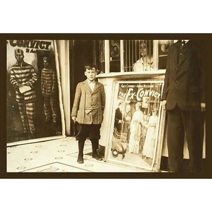 12 year old usher at the Princess Theater 20 x 30 Poster