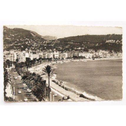 1956 postcard Côte d'Azur