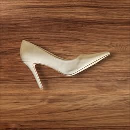 Lady Baer Women Pointed Toe High Heels Beige Gloss Stilettos Sexy Pumps Ladies 9