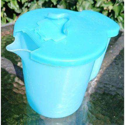 Tupperware Lidded Jug, vintage retro mid century
