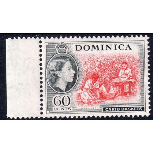 Dominica Sg156 60c Rose-Red & black un mounted mint (G106)