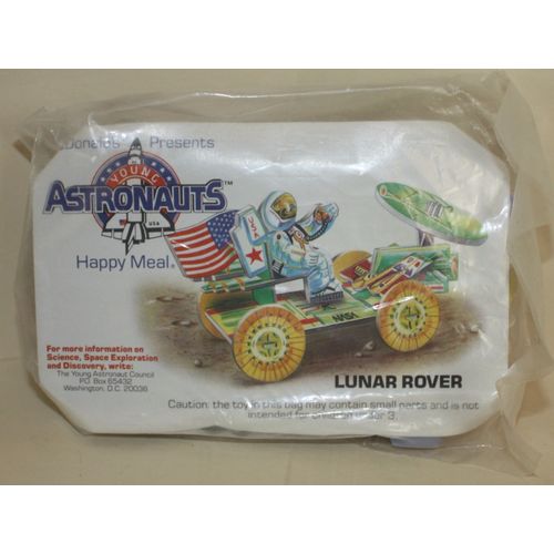 1992 McDonalds Young Astronauts II Lunar Rover Mint in Package