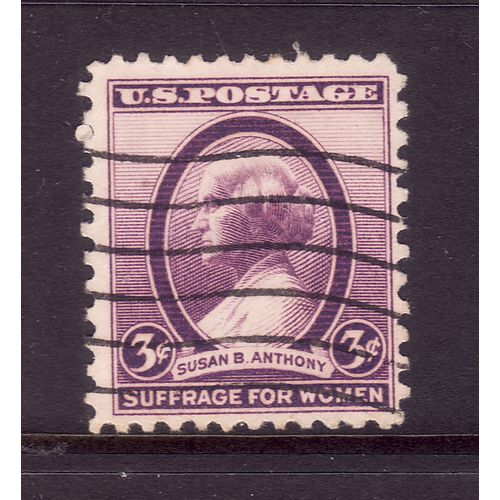 USA 1936 3c PURPLE ANNIV WOMENS SUFFRAGE SG 780 FINE USED#5