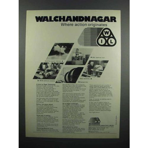 1983 Walchandnagar Industries Limited Ad