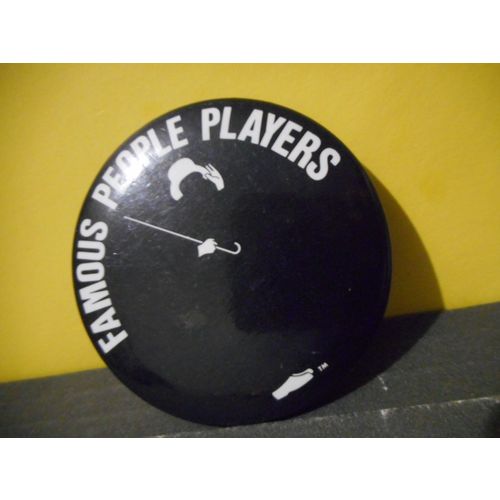 Famous People Players Pinback