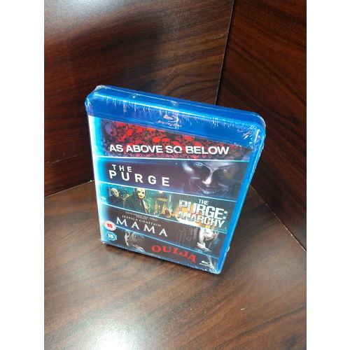 Mama/Purge 1&Anarchy/OUIJA/As Above So Below (Blu-ray,REGION FREE) NEW-Free S&H