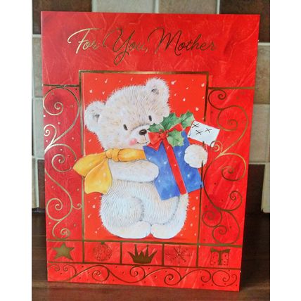 Christmas Cards - For You Mother - 004 - Large Card