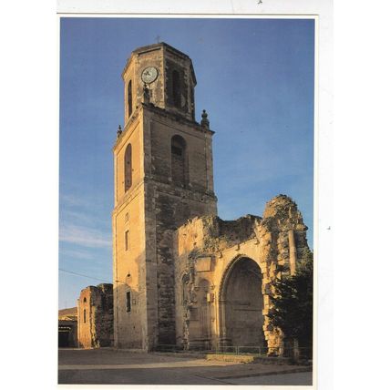 Sahagun Torre de San Benito Spain Postcard unused VGC
