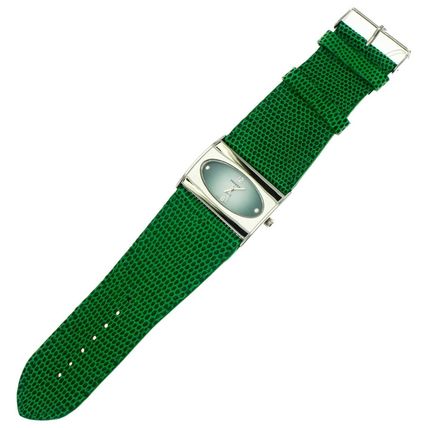 Luxury Wide Brand Leather Watch Wristwatch Fashion Quartz Rectangular Oval Watch
