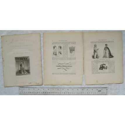 1841 Essay on London Costume + engraving National Gallery