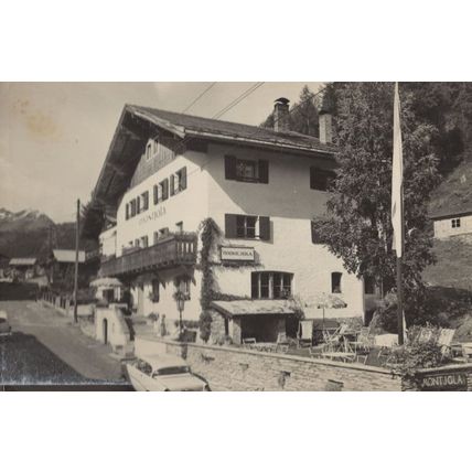 Hotel Montjola Austria Real Photo Vintage Postcard