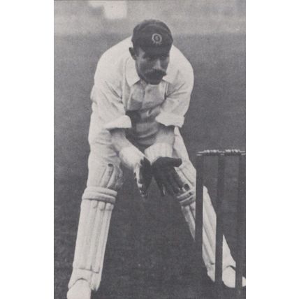 Jack Board Gloucester Cricket Team Antique Victorian View Postcard