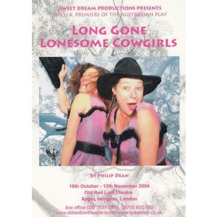 Long Gone Lonesome Cowgirls Philip Dean Australian Country & Western Postcard